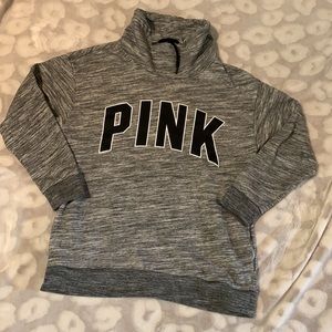 PINK Victorias Secret Funnel Neck Sweatshirt size Small